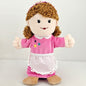 Plush Family Hand Puppets Pretend Play Toy 30cm 3