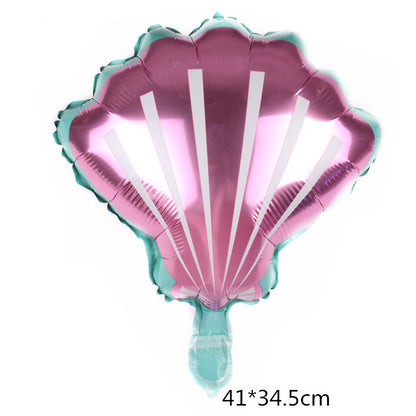 Marine Animal Foil Balloons Party Decoration Set 5pcs 16