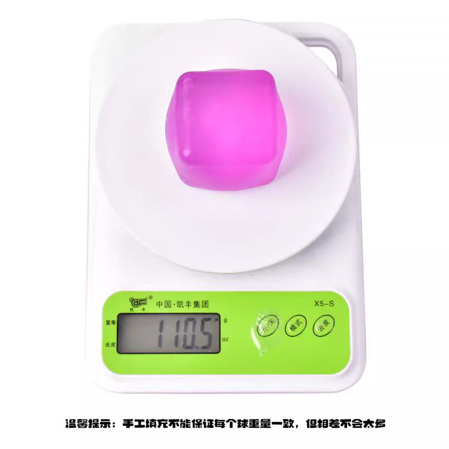 TPR Jelly Ice Cube Squishy Toy 5.5cm Sensory Stress Ball 4