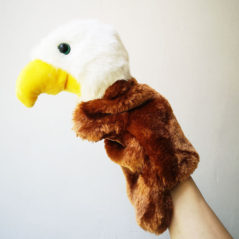 Plush Animal Hand Puppets Pretend Play Toy 25cm 16
