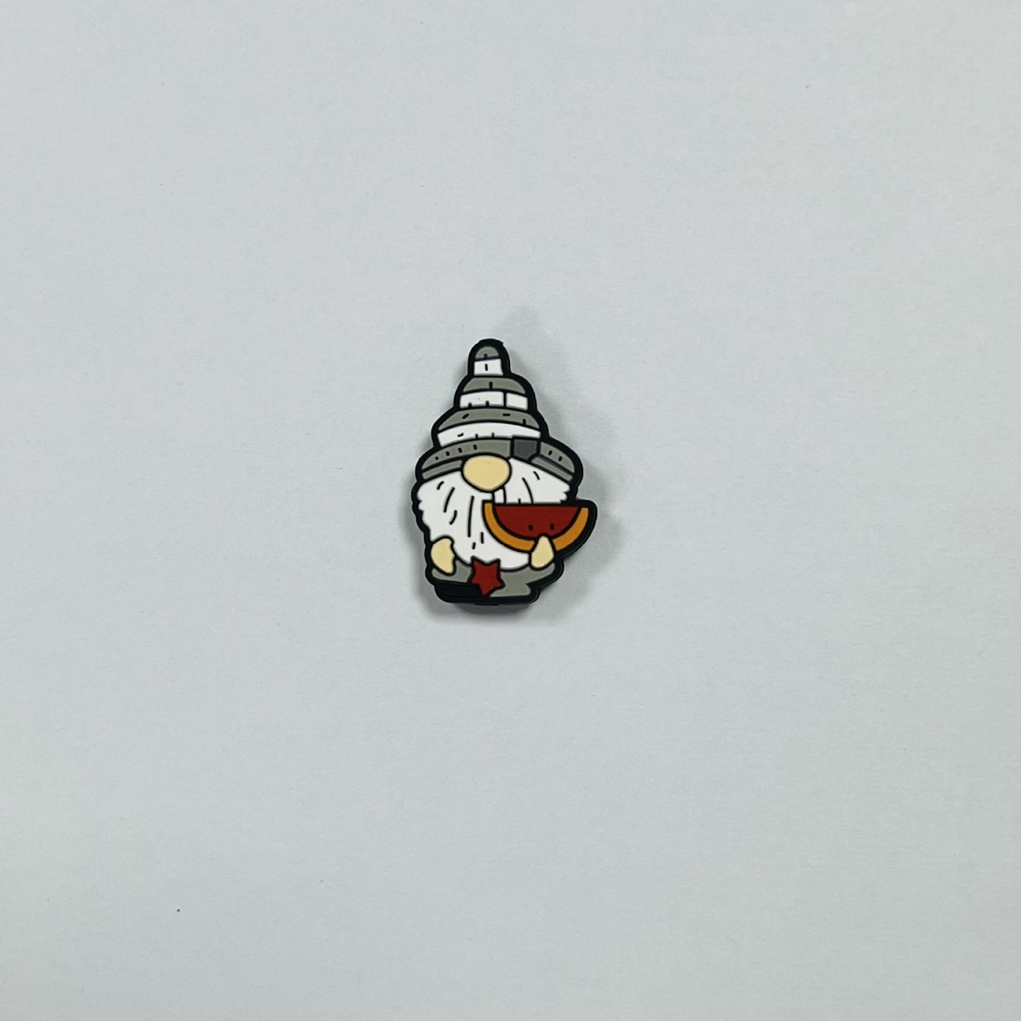 20Pcs Silicone Focal Beads Cartoon Dwarf Front Facing 12