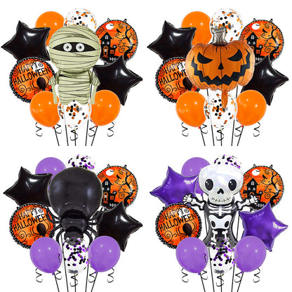 Halloween Foil Balloon Set Party Decoration 20x15x1.5cm
