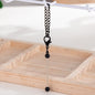 Mini Beadable Keychain Metal DIY Creative Personality Bag Pendant 10