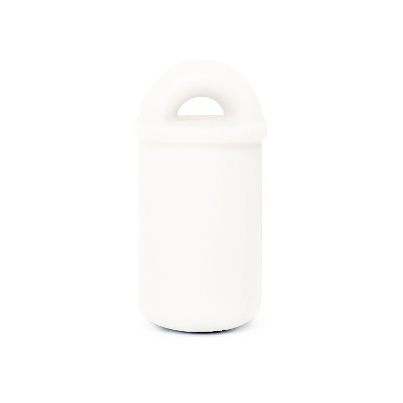 100pcs Silicone Focal Beads Cup Shape Rounded Top 4