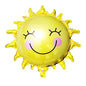 Cloud Sunflower Rainbow Smiling Face Foil Balloons Party Decoration 50pcs 6