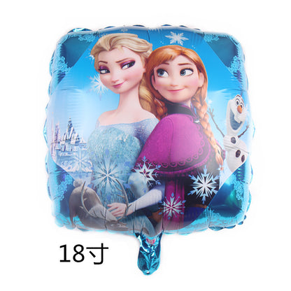 Frozen Princess Foil Balloons Birthday Party Decoration 18 Inch 50pcs 12