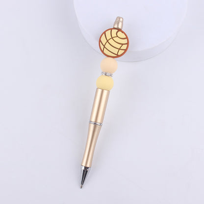 Animal Bee Dog Silicone Beaded Pens Handmade Novelty Pen Gift 8