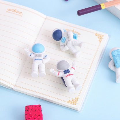 Space Astronaut 3D Eraser Toy Random Color for Kids 2