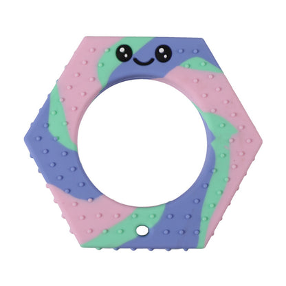 Silicone Baby Teether Tools Set Hammer Wrench Scissors Saw Nut 21