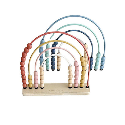 Wooden Bead Maze Mathematical Calculation Frame Educational Toy 5