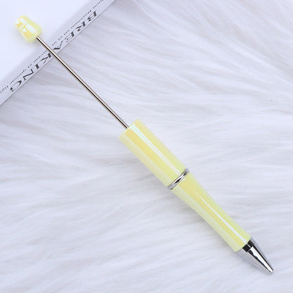 Handle Gradient Color Beadable Ballpoint Pens DIY Rainbow Opal Craft Supplies 23