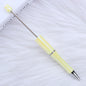 Handle Gradient Color Beadable Ballpoint Pens DIY Rainbow Opal Craft Supplies 23