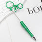 DIY Portable Keychain Beadable Ballpoint Pen Metal Plastic 21.5cm 11