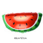 Fruit Foil Balloon Set Watermelon Pineapple Strawberry 5pcs 7