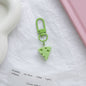 Cheese Slice Resin Keychain Cute Food Charm 5