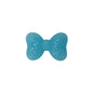 20Pcs Silicone Focal Beads Bow Cross Solid Luminous Design 14