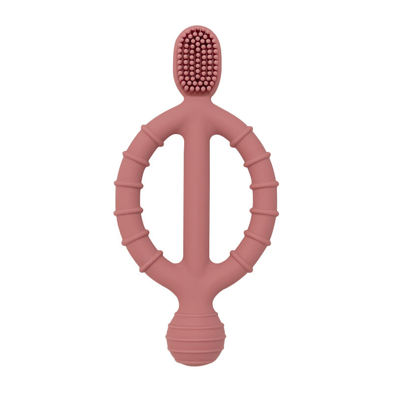 Silicone Baby Teething Toy Grip Puzzle Shape for Infant 8