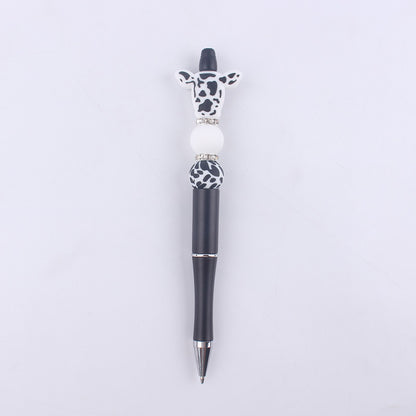 Cowhead Silicone Beaded Pens Colorful Handmade Office School Supplies 10