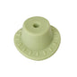 20pcs Silicone Focal Beads Hats Round Brim Design 14