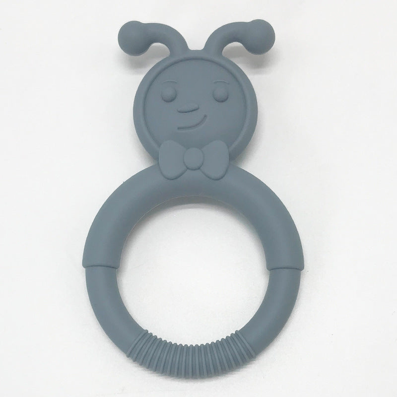 Silicone Baby Teether Bow Shape Soft Teething Toy 2 Pack 9