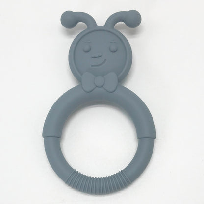 Silicone Baby Teether Bow Shape Soft Teething Toy 2 Pack 9