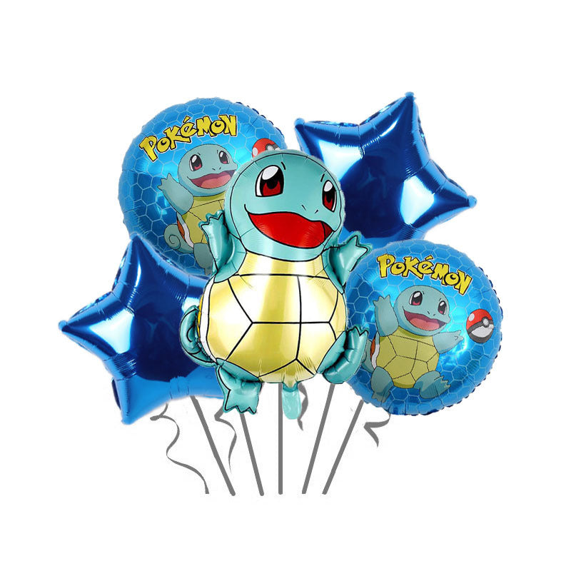 Pikachu Foil Balloon Set Children Birthday Party Decoration 8