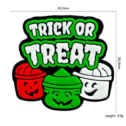 20Pcs Silicone Focal Beads Cartoon Triple Bucket Design 4