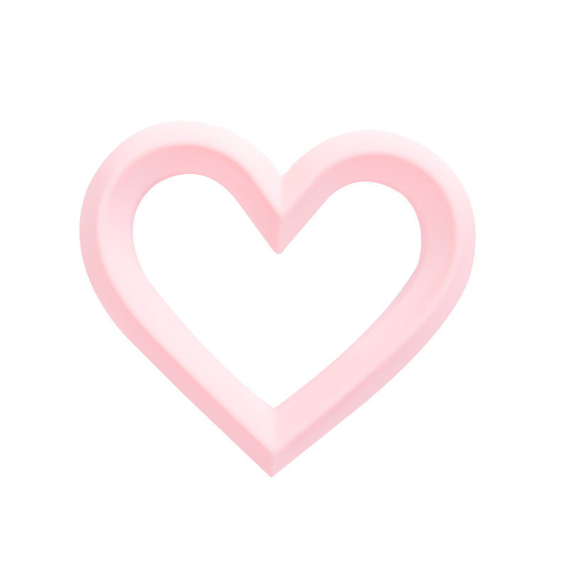 Heart Shaped Silicone Teething Toy for Baby 12