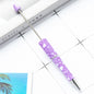 Valentine's Day Heart Print Beadable Ballpoint Pens 14.4cm DIY 33