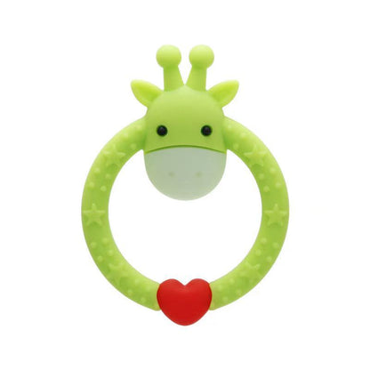 Cartoon Round Deer Silicone Teething Toy for Baby 9