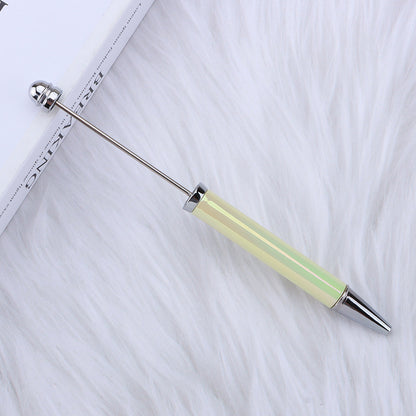 UV Electroplating Rainbow Color Beadable Ballpoint Pens DIY Craft Supplies 14