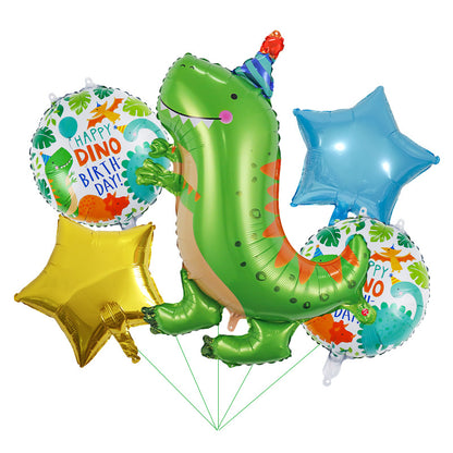 Dinosaur Foil Balloon Set Birthday Party Decoration 1Set 9