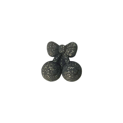 20Pcs Silicone 3D Focal Beads Cherry Glitter Solid Glow In The Dark 15