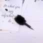 Fuzzy Plush Beadable Ballpoint Pens DIY Craft Supplies Decorative 8