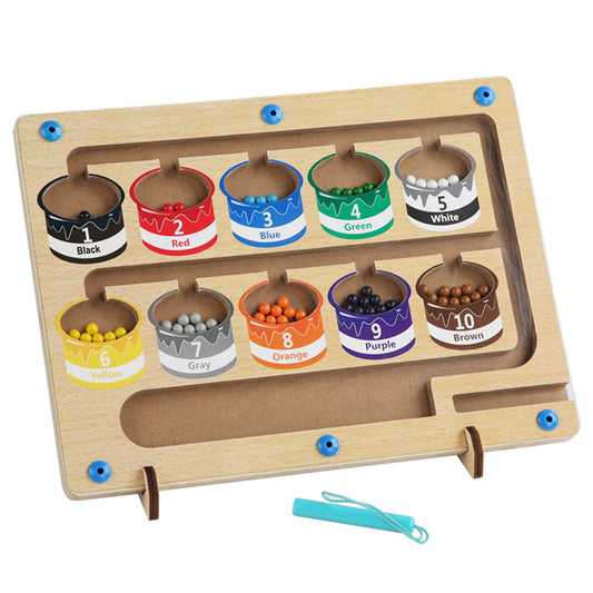 Wooden Montessori Toys Color Classified Sorting Educational Toy