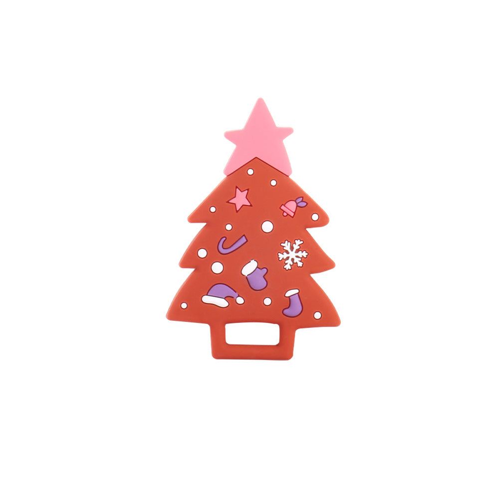 Christmas Tree Silicone Teething Toy Baby Teether Set 10pcs 7