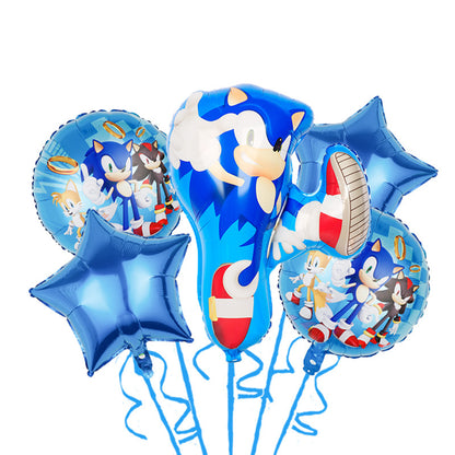 Sonic Foil Balloon Set Birthday Party Decoration 22pcs 9