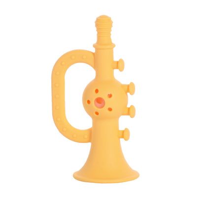 Silicone Baby Teething Toy Small Horn with Ringing Sound 8