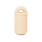 100pcs Silicone Focal Beads Cup Shape Rounded Top 8