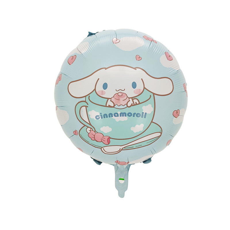 Sanrio Kuromi Melody Foil Balloons Birthday Party Decoration 5pcs 24