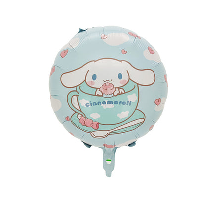 Sanrio Kuromi Melody Foil Balloons Birthday Party Decoration 5pcs 24