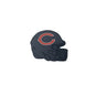 20pcs Silicone Focal Beads Football Helmet Printed Design 37