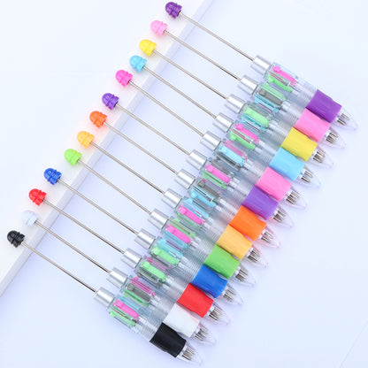 4-Color Beadable Pens DIY Craft Supplies Bullet Type 0.7mm 2