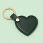 Heart Shaped Leather Keychain Classic Style 10