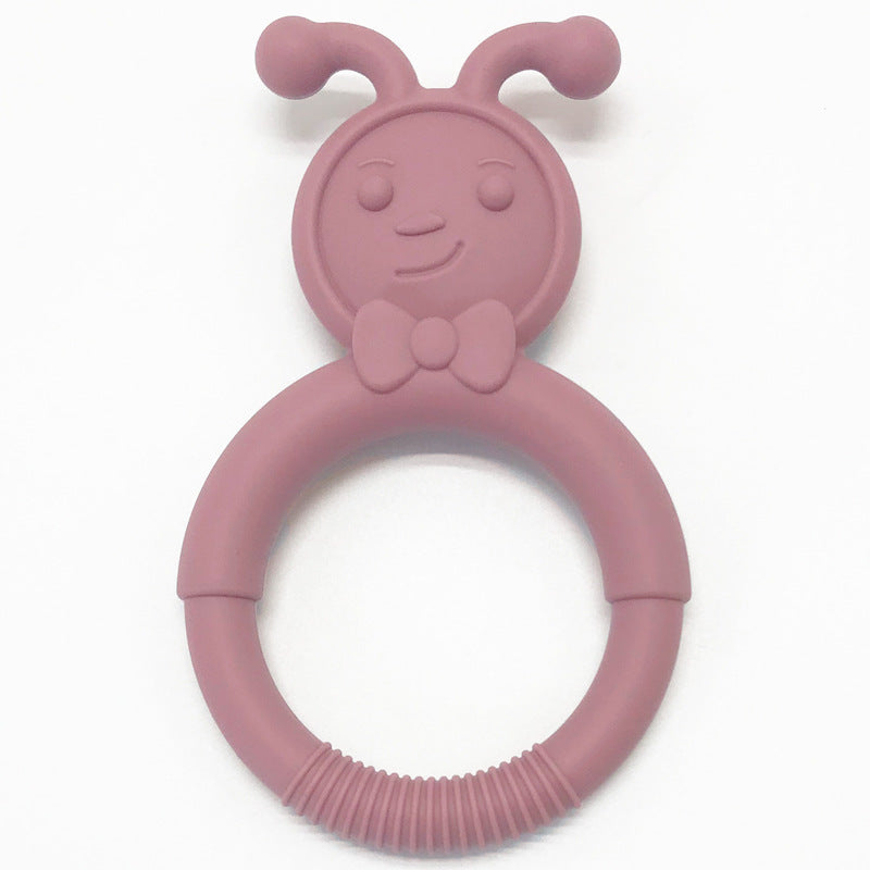 Silicone Baby Teether Bow Shape Soft Teething Toy 2 Pack 14