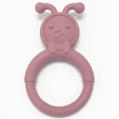 Silicone Baby Teether Bow Shape Soft Teething Toy 2 Pack 14