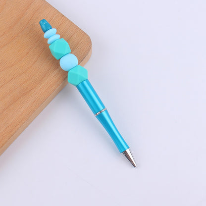 Colored Silicone Beaded Pens Handmade Office School Supplies Set 18
