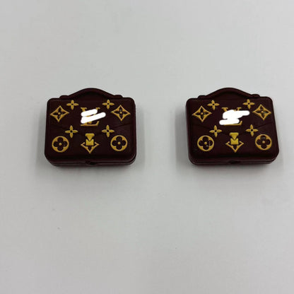 Silicone Focal Beads Major Suit Bag Bow Detailed Design 5