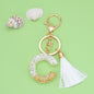 Tassel Letter Keychain A to Z Resin Initial Charm 32