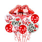 Valentine's Day I Love You Wedding Foil Balloon Set 8